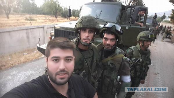 Бойцы 4-го штурмового корпуса сирийской армии