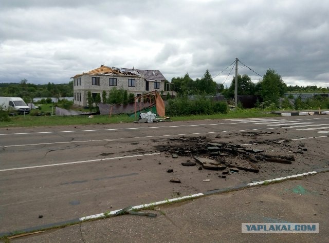 Сильная гроза в Москве и ее последствия