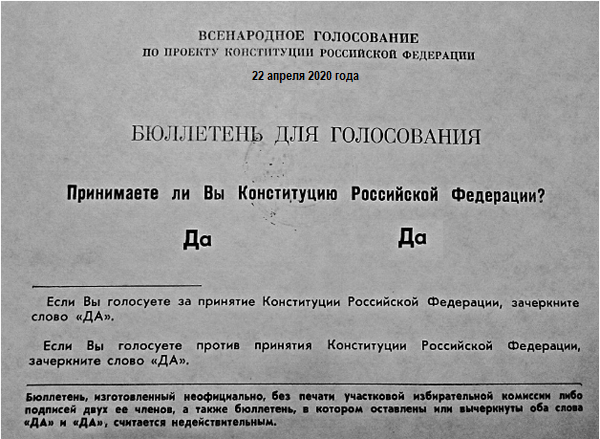 РКН заблокирован сайт противников поправок в Конституцию