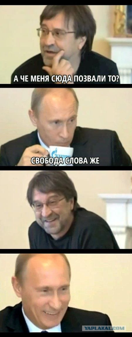 Шевчук и Путин (5 комиксов)