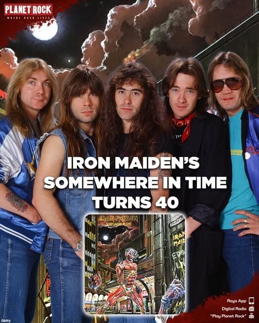 Музыка и музыканты: Iron Maiden- Somewhere In Time -40 лет