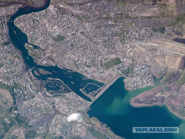 Фото некоторых городов с высоты