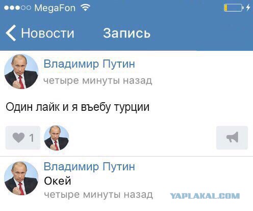 Анкара не стремится к эскалации инцидента с Су-24