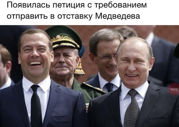 Петиция об отставке Д. А. Медведева собрала более 200 тысяч подписей