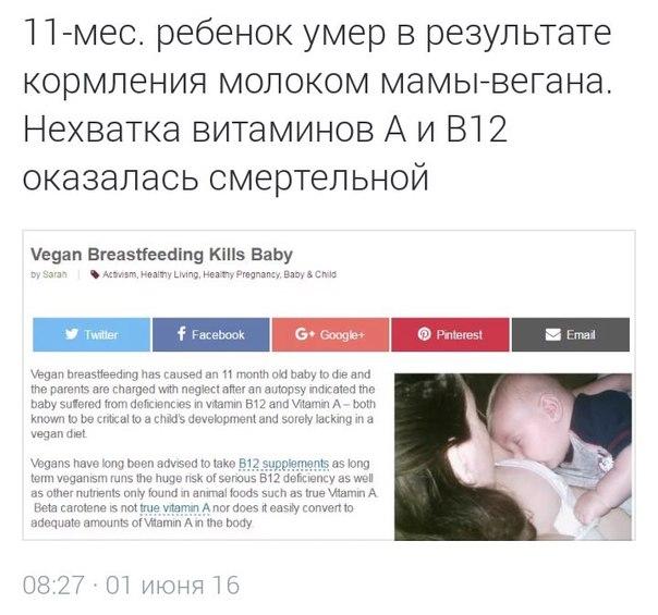 Веганство как одна из форм психического расстройства