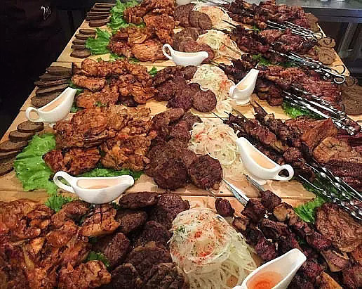 Жарим мясо