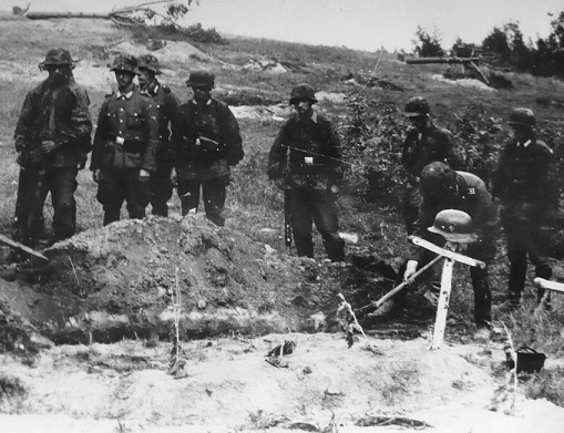 Хроника вторжения 1941. Не постановочные кадры.