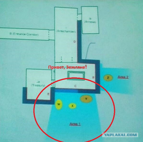В обнаруженных радаром камерах в гробнице Тутанхамона есть металл и органические материалы