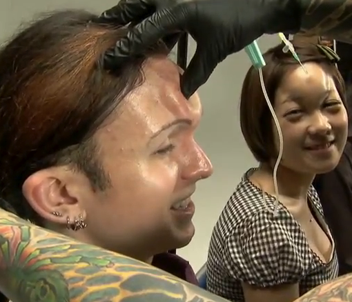 Модные персонажи на улицах Токио