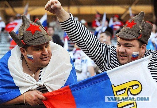 Мы свои на этом празднике! (футбол)