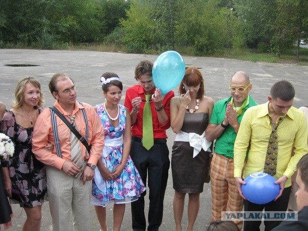 Необычная свадьба. Жена+муж