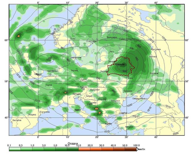 "Снежный шторм" в Москве