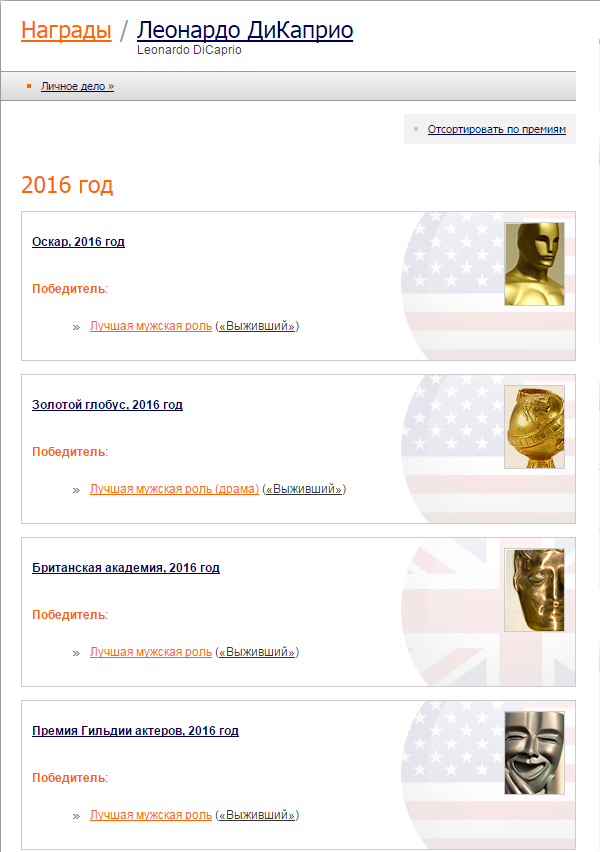 Лео Получил Оскара!