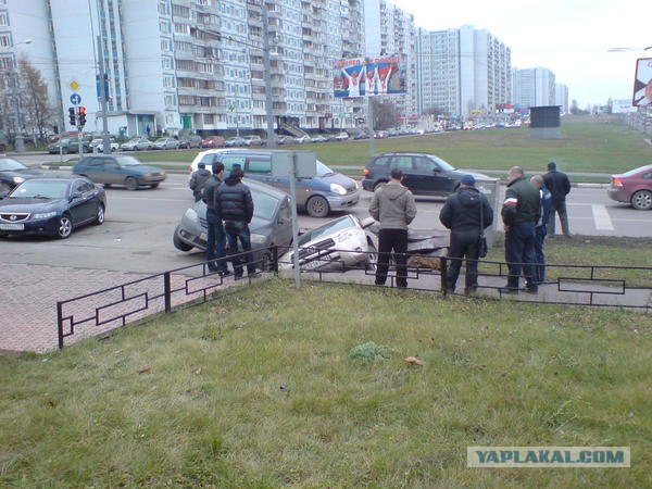 Как спасали машины в Крылатском