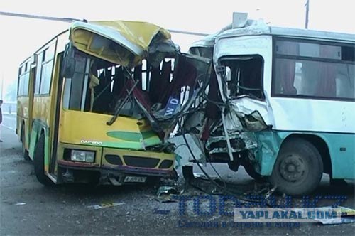 Беспредел автобусников в городе Алматы