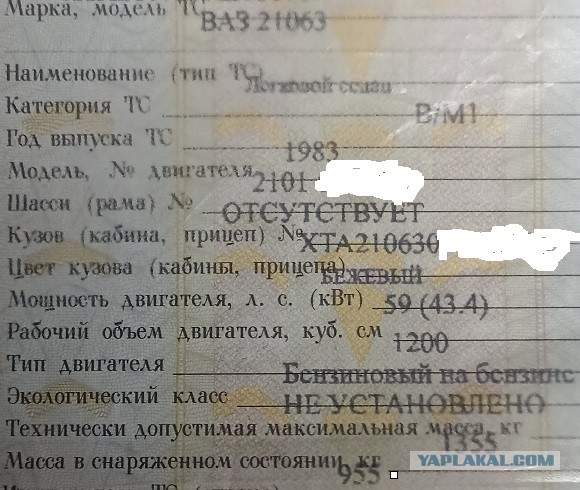 Очередная Калоша из Советского Союза спокойно ездит
