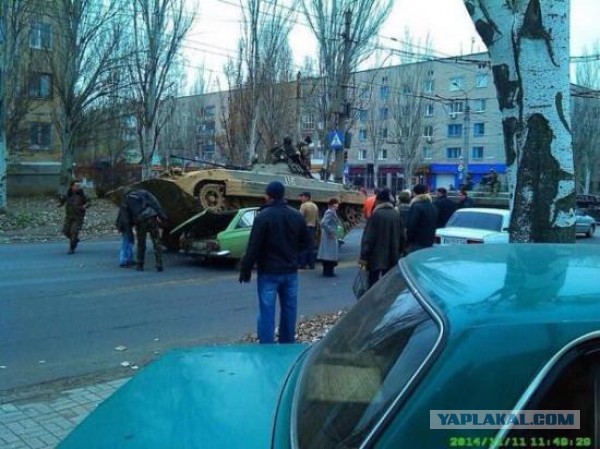 Украинские военные задавили 8-летнюю девочку