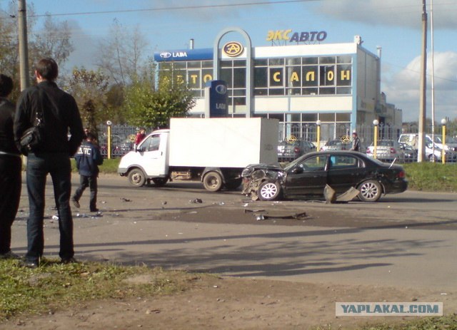 ДТП: Ваз Vs Газель Vs Hyunday