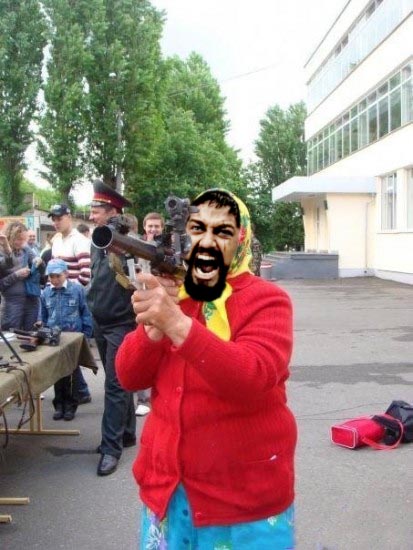 Бабушка и гранатомет