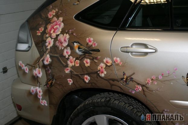 Аэрография автомобиля