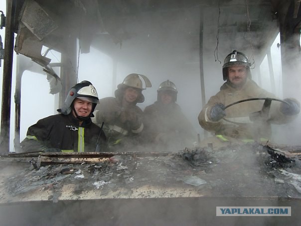 У пожарных свое чувство юмора