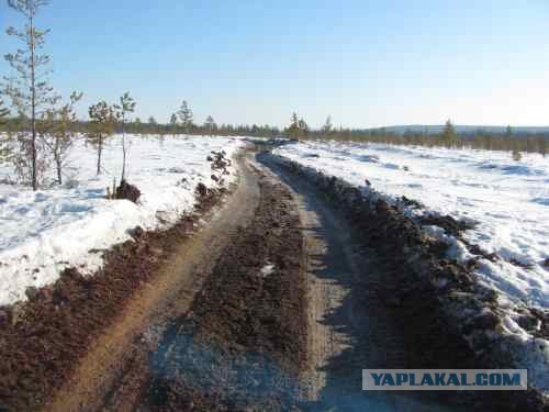 Зимники Якутии и Иркутской области. Весна 2011 года