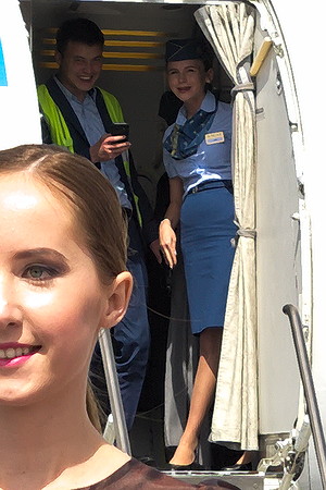 Открытие авиарейса Астана-Челябинск глазами споттера