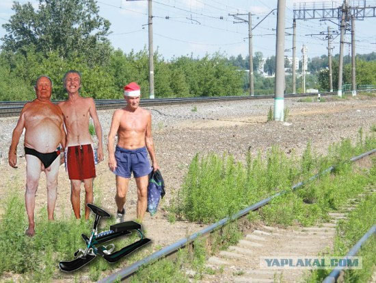 Фотожаба: Летний Дед Мороз