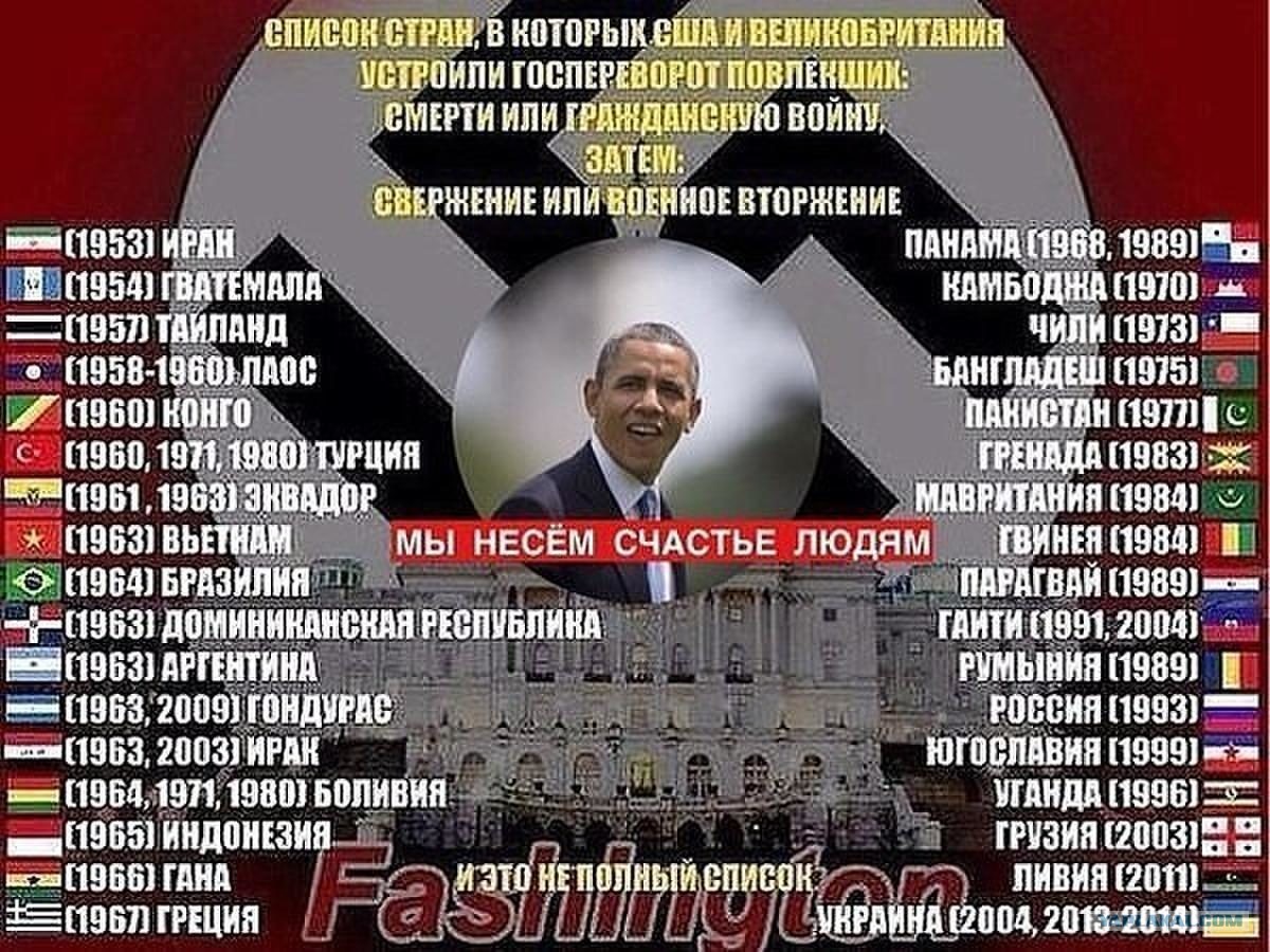 сша список