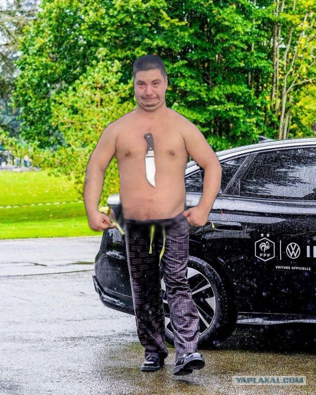 Фотожаба: Футболист сборной Франции