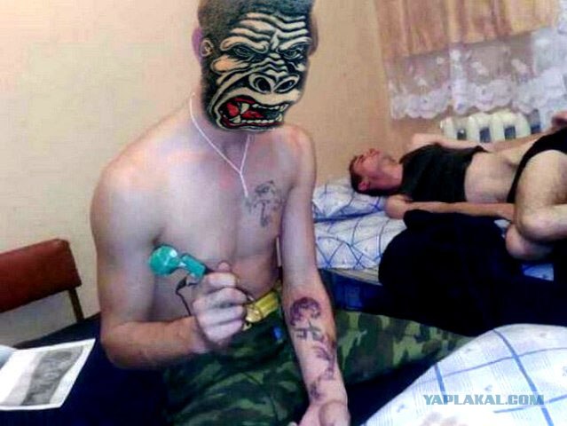 Высокохудожественная татуировка! 16+