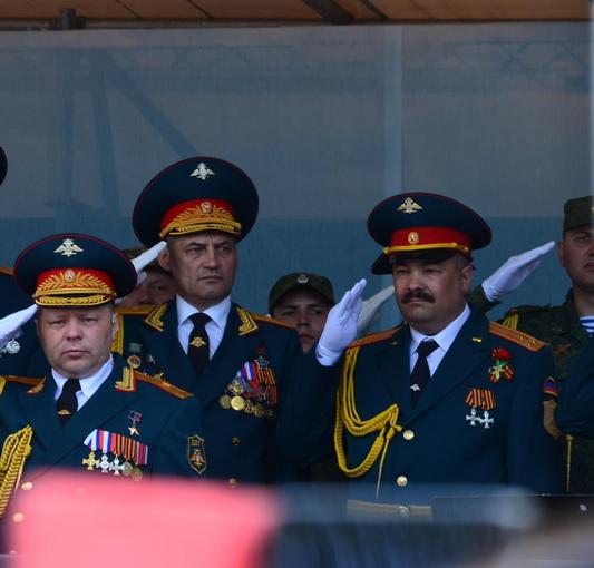 Парад Победы в Донецке