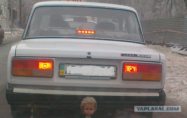 Несколько элементов тюнинга советских авто