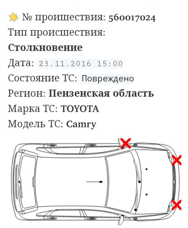 Не бит, не крашен, в кашу об шаланду расквашен! Очень странная Camry попала в ДТП. Полный швах по кузову и документам!