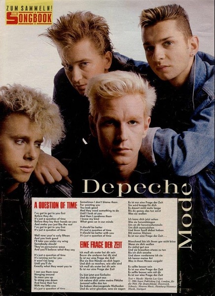 Музыка и музыканты: Depeche Mode - золотые годы