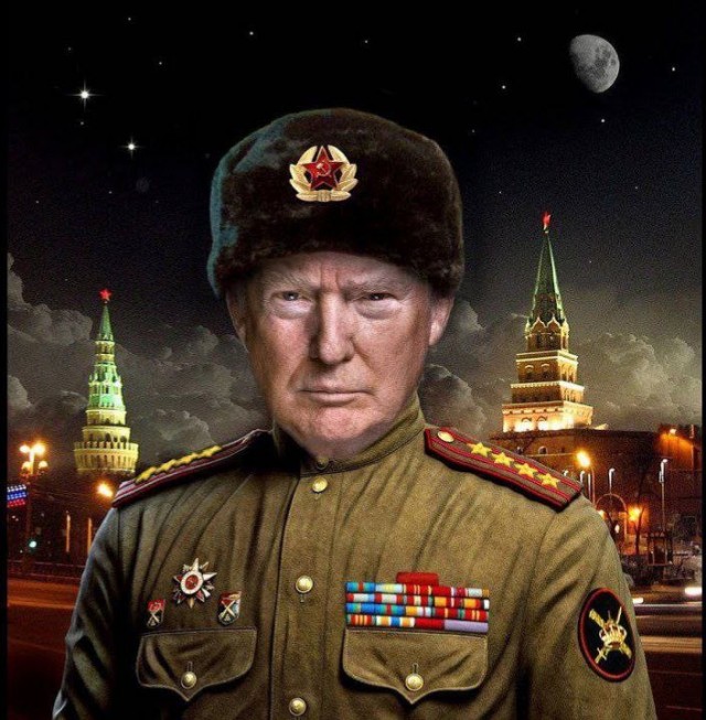 Дональд Трамп тролит самоходного деда