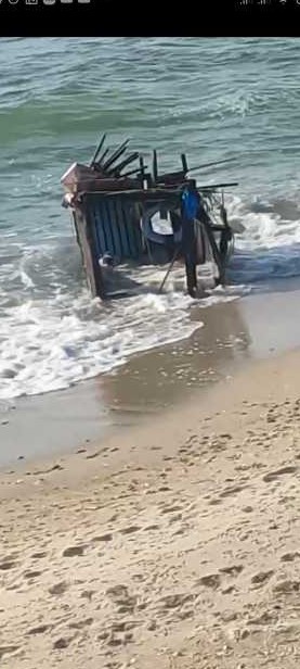 Спутниковые фотографии последствий затопления населенных пунктов в Херсонской области