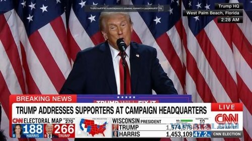 Дональд Трамп стал 47-м президентом США
