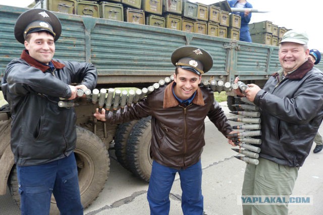 Как снаряжают вертолеты