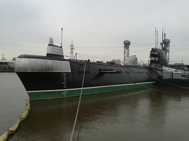 Выход Акулы в море. Северодвинск.