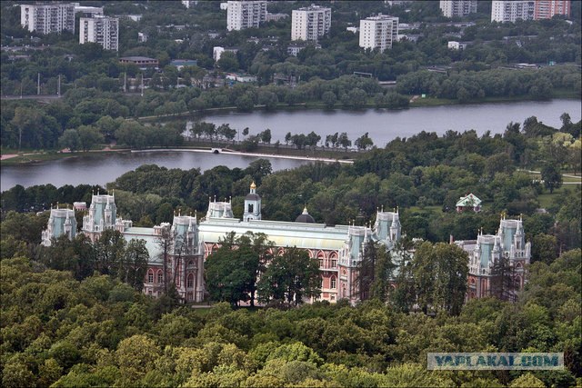 Москва с высоты птичьего полета (77 фото)