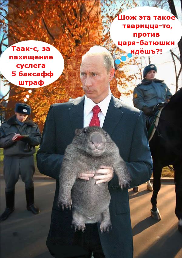 Фотожаба: Путин и зверь