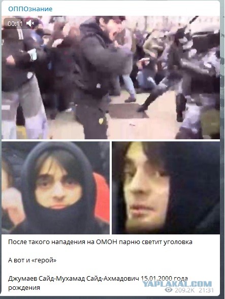 Борцуха против ОМОНа