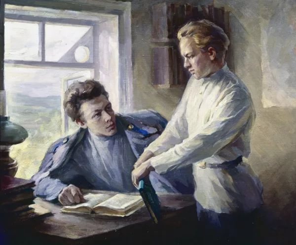 Ко дню рождения Ленина. Жизнь Ильича в живописи