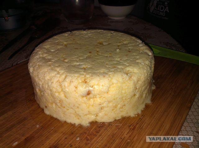 Как зарукожопить домашний сыр