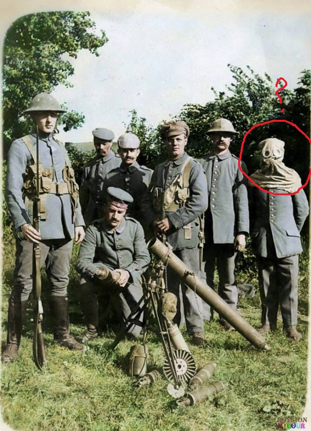 Артиллеристы и гранатометчики Первой мировой