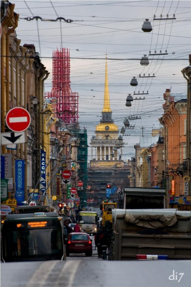 Питер в проводах - отнятое небо