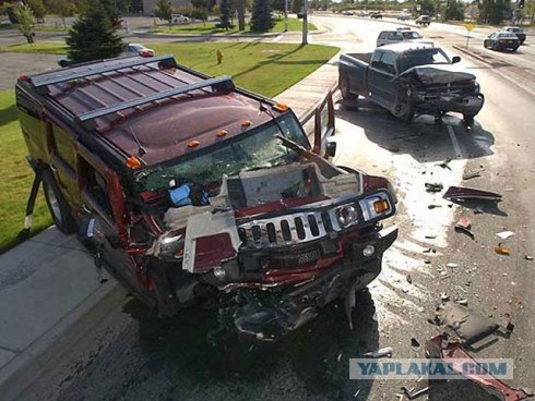 Подборка аварий с Hummer
