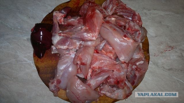 Кролик. Мой рецептик.