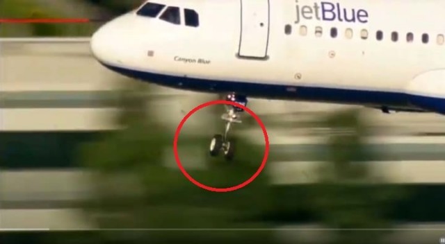 Ювелирная работа: как Аэробус A320 сел с повернутым колесом